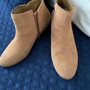 Jack Rogers suede booties